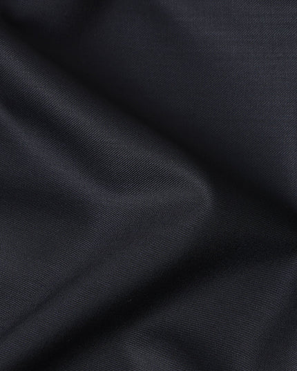 Black English Wool Suiting 150cm | British