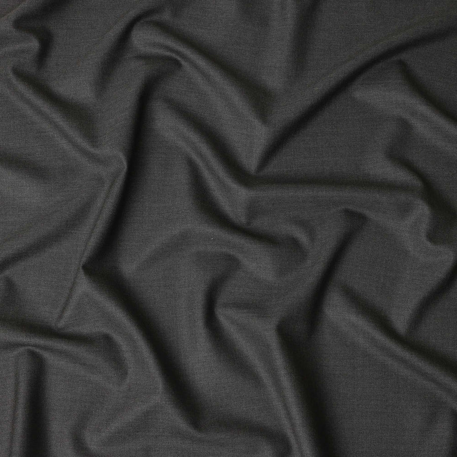 Grey English Wool Suiting 150cm | British