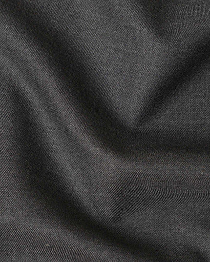 Grey English Wool Suiting 150cm | British