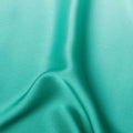 Mint Green to Emerald Green Ombre Synthetic Satin Fabric, 110 Cms Width, India-D24663