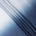 White to Navy Blue Ombre Synthetic Satin Fabric, 110 Cms Width, India-D24655