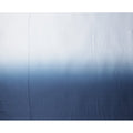 White to Navy Blue Ombre Synthetic Satin Fabric, 110 Cms Width, India-D24655