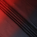Red to Black Ombre Synthetic Satin Fabric, 110 Cms Width, India-D24662