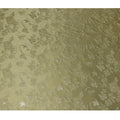 Olive Green Premium Pure Silk Satin Floral Woven Fabric 110 Cms Width From India-D27243 - Regal Fabrics