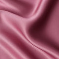 قماش ساتان حريري نقي وردي اللون، 110 سم، صيني - D25466