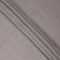 قماش فيسكوز رمادي ممزوج بالكتان بطبعة هندسية صغيرة، عرض 110 سم، صنع في الهند - D25115