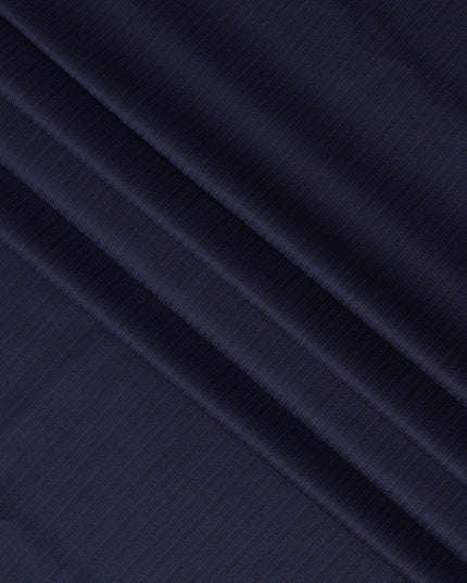 Navy Premium English Super 110's All Wool Scabal Suiting Fabric, Width 150 Cms, 3.75 Mtrs, United Kingdom-D25456