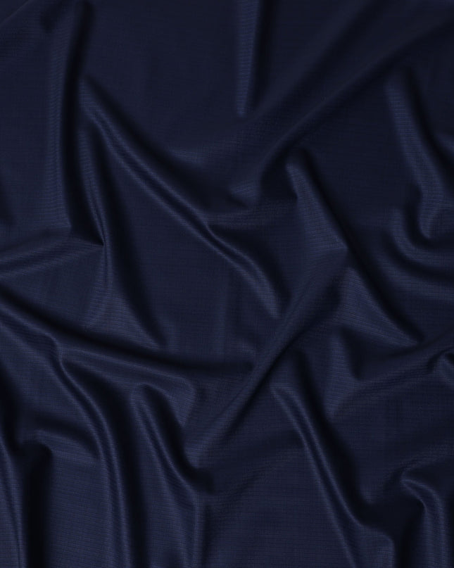 Navy Blue Australian Wool Suiting Piece 150cm | Regal Fabric