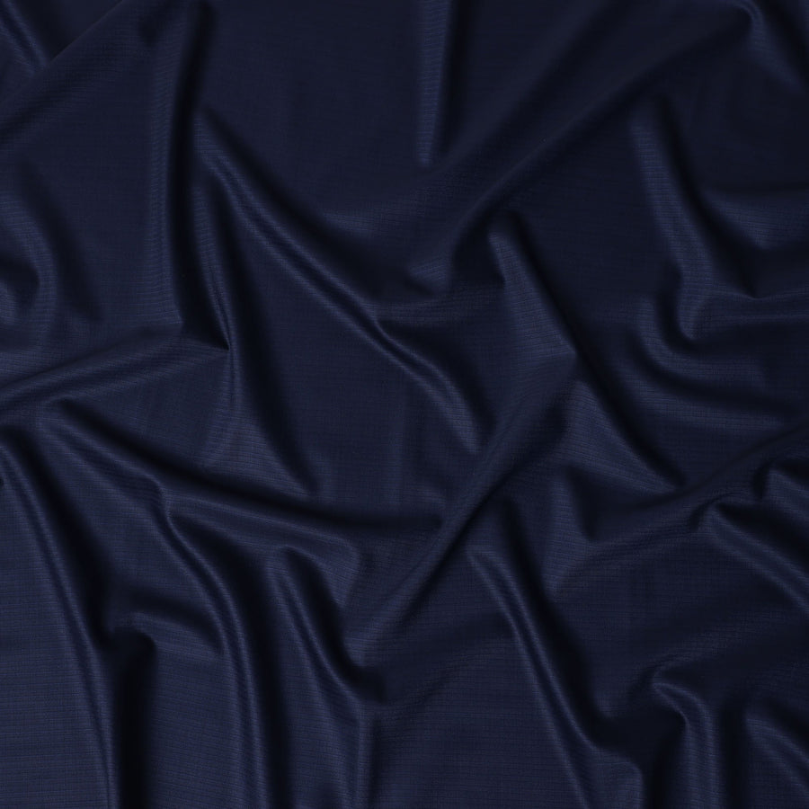 Navy Blue Australian Wool Suiting Piece 150cm | Regal Fabric