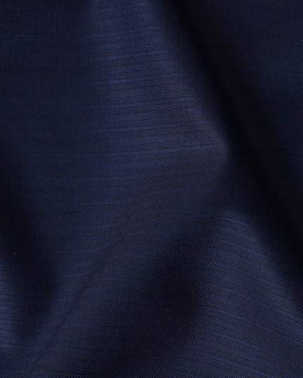 Navy Blue Australian Wool Suiting Piece 150cm | Regal Fabric