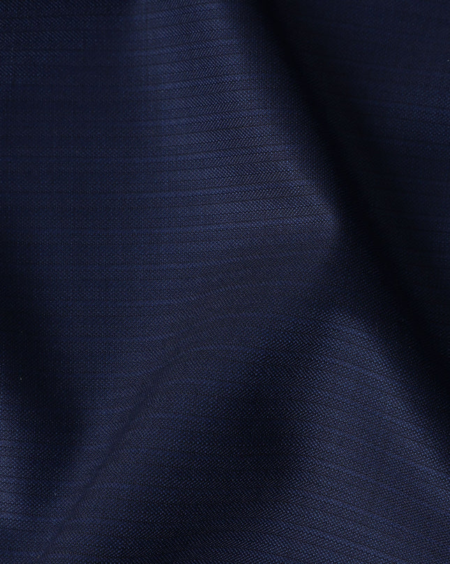 Navy Blue Australian Wool Suiting Piece 150cm | Regal Fabric