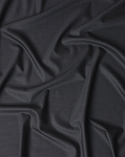 Charcoal Grey Australian Wool Suiting Piece 150cm | Regal Fa