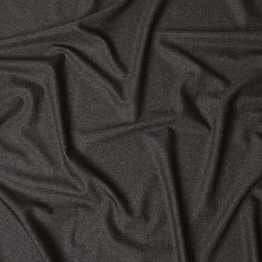 Super 150 Grey Italian Wool Suiting Fabric 150cm