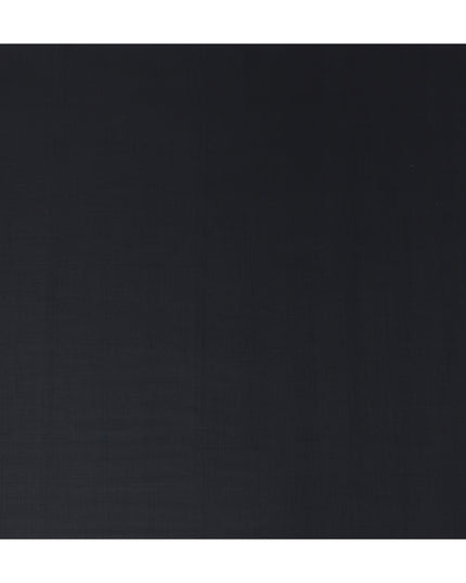 Jet Black Wool Suiting Piece 150cm | Regal Fabrics