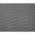 Steel Grey & Silver Ombre Textured Weave Synthetic Brocade Fabric, 140 Cms Width, Turkey-D25266