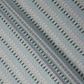 Slate Grey Paisley Striped Printed Cotton Satin Fabric Smooth Finish Premium Apparel Textile 110 Cms India Origin-D27523 - Regal Fabrics