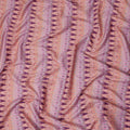 Dusty Mauve Paisley Striped Printed Cotton Satin Fabric Smooth Soft Lustrous Apparel Textile 110 Cms Wide India Origin-D27522 - Regal Fabrics