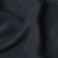 Deep Black Stretchable Crepe Fabric 150cm Indonesia