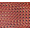 Burgundy Dark Red Dot Cotton Voile Fabric 110cm