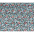 Green Floral Viscose Crepe Fabric 110cm