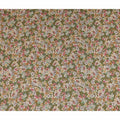 Green Floral Viscose Crepe Fabric 110cm