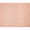 Peach Floral Motif Cotton Voile Embroidery Fabric, 110 cm Width, Made in India-D24681