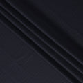 Navy Blue Pinstripe Super Fine All Wool Suiting Fabric, 150 cm Width, 4.0 Mtrs Piece, Premium Italian Tailoring Cloth, Made in Italy-D26798