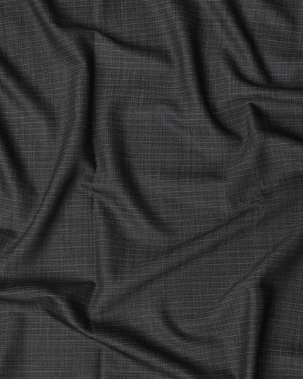 ETS Italy Super 150 Grey Wool Suiting 150cm