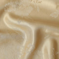 Gold Self Design Crepe Fabric 140cm