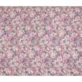 Pink Floral Printed Viscose Crepe Fabric 110 Cms Width India-D27742