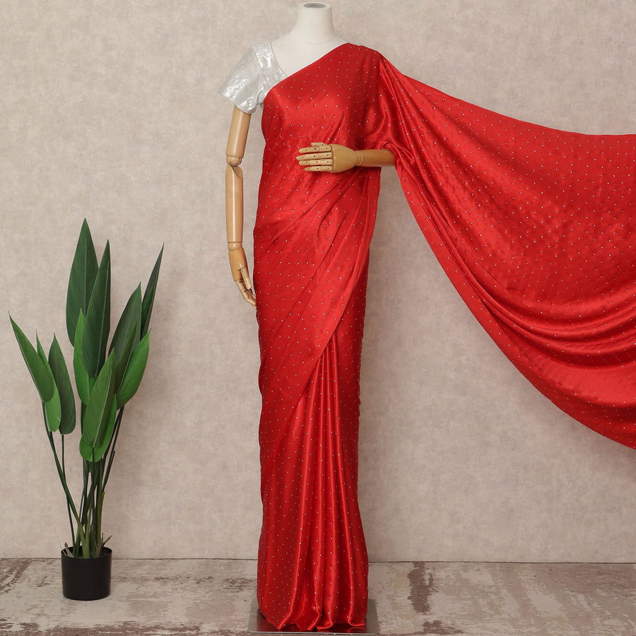 Vibrant Satin Saree 110cm | Regal Fabrics