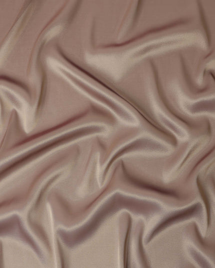 Dusty Rose Brown Pure Silk Lame Fabric 110cm Korea