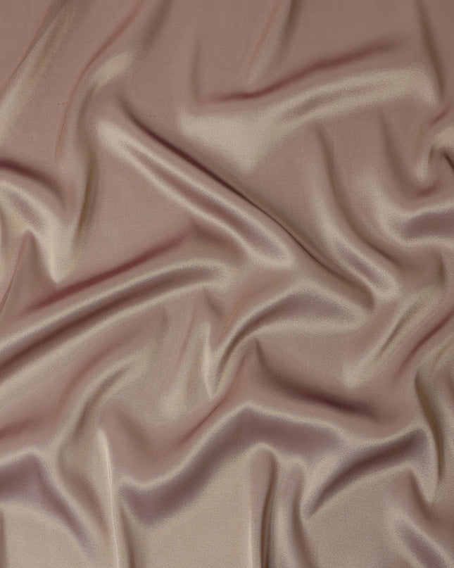 Dusty Rose Brown Pure Silk Lame Fabric 110cm Korea