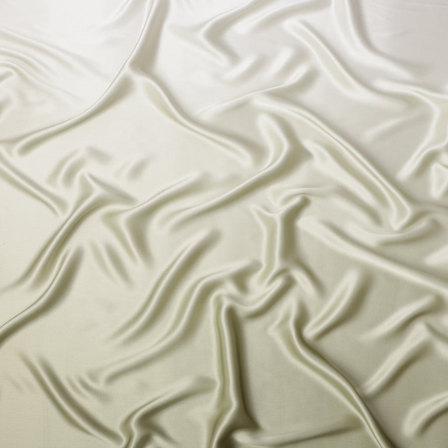 قماش ساتان حريري نقي عاجي، عرض 110 سم، كوريا الجنوبية - D25213