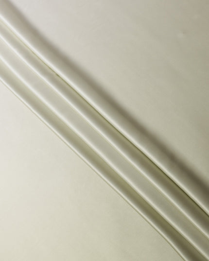 قماش ساتان حريري نقي عاجي، عرض 110 سم، كوريا الجنوبية - D25213