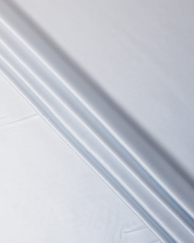 Powder Blue Pure Silk Satin Fabric, 110 Cms Width, South Korea-D25217