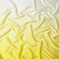 Yellow Ombre Dyed Pure Silk Satin Fabric, 110 Cms Width, South Korea-D25212