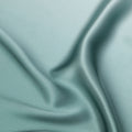 Green Ombre Dyed Pure Silk Satin Fabric, 110 Cms Width, South Korea-D25210