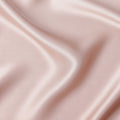 قماش ساتان حريري نقي بلون وردي باهت، عرض 110 سم، كوريا الجنوبية - D25216