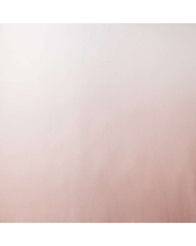 Blush Pink Ombre Pure Silk Satin Fabric, 110 Cms Width, South Korea-D25216