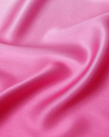 Pink Ombre Dyed Pure Silk Satin Fabric, 110 Cms Width, South Korea-D25209