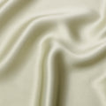 Ivory Green Ombre Pure Silk Satin Fabric Smooth Glossy Luxurious Flowing Draping Material Elegant Subtle Gradient Design 110 Cms Width Premium Quality Soft Finish South Korea Origin-D28886 Regal Fabrics