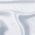 White Blue Ombre Pure Silk Satin Fabric Smooth Glossy Luxurious Flowing Draping Material Elegant Subtle Gradient Design 110 Cms Width Premium Quality Soft Finish South Korea Origin-D28884 Regal Fabrics