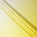 Yellow White Ombre Pure Silk Satin Fabric Smooth Glossy Luxurious Flowing Draping Material Elegant Gradient Design 110 Cms Width Premium Quality Soft Finish South Korea Origin-D28883 Regal Fabrics