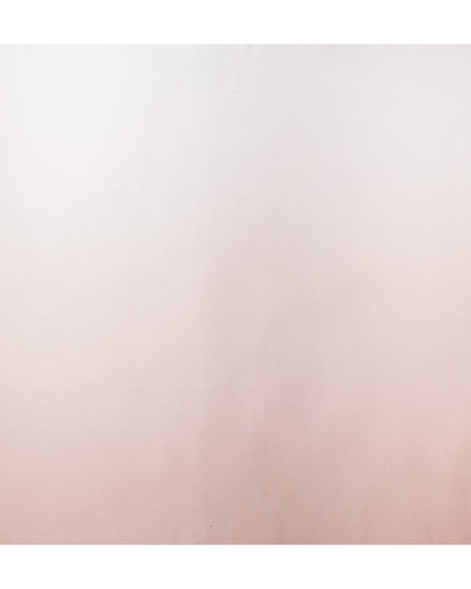 Blush Nude Ombre Pure Silk Satin Fabric Smooth Glossy Luxurious Flowing Draping Material Elegant Gradient Design 110 Cms Width Premium Quality Soft Finish South Korea Origin-D28885 Regal Fabrics