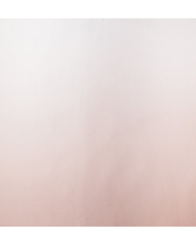 Blush Nude Ombre Pure Silk Satin Fabric Smooth Glossy Luxurious Flowing Draping Material Elegant Gradient Design 110 Cms Width Premium Quality Soft Finish South Korea Origin-D28885 Regal Fabrics