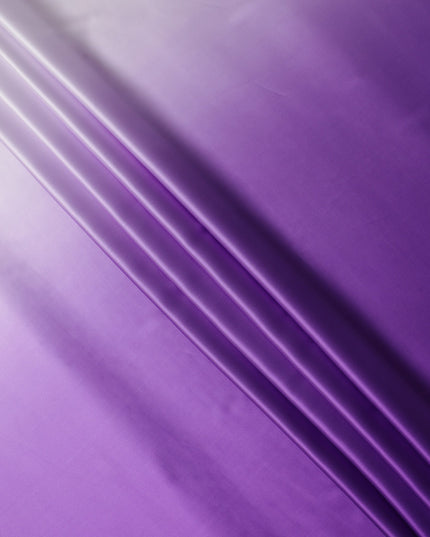 Purple Ombre Silk Satin Fabric 110cm