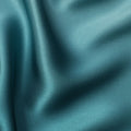 Teal Ombre Silk Satin Fabric 110 Cms Width South Korea-D25003