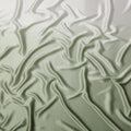 Light Green Ombre Silk Satin Fabric 110 Cms Width South Korea-D25002