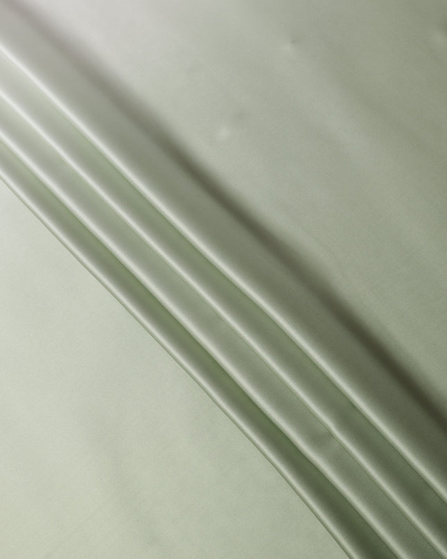 Light Green Ombre Silk Satin Fabric 110 Cms Width South Korea-D25002